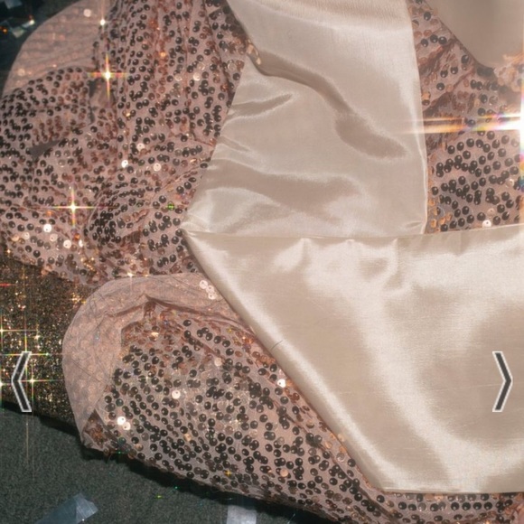 Selkie Rainbow Sequin Princess Gown Size Small - Picture 6 of 9